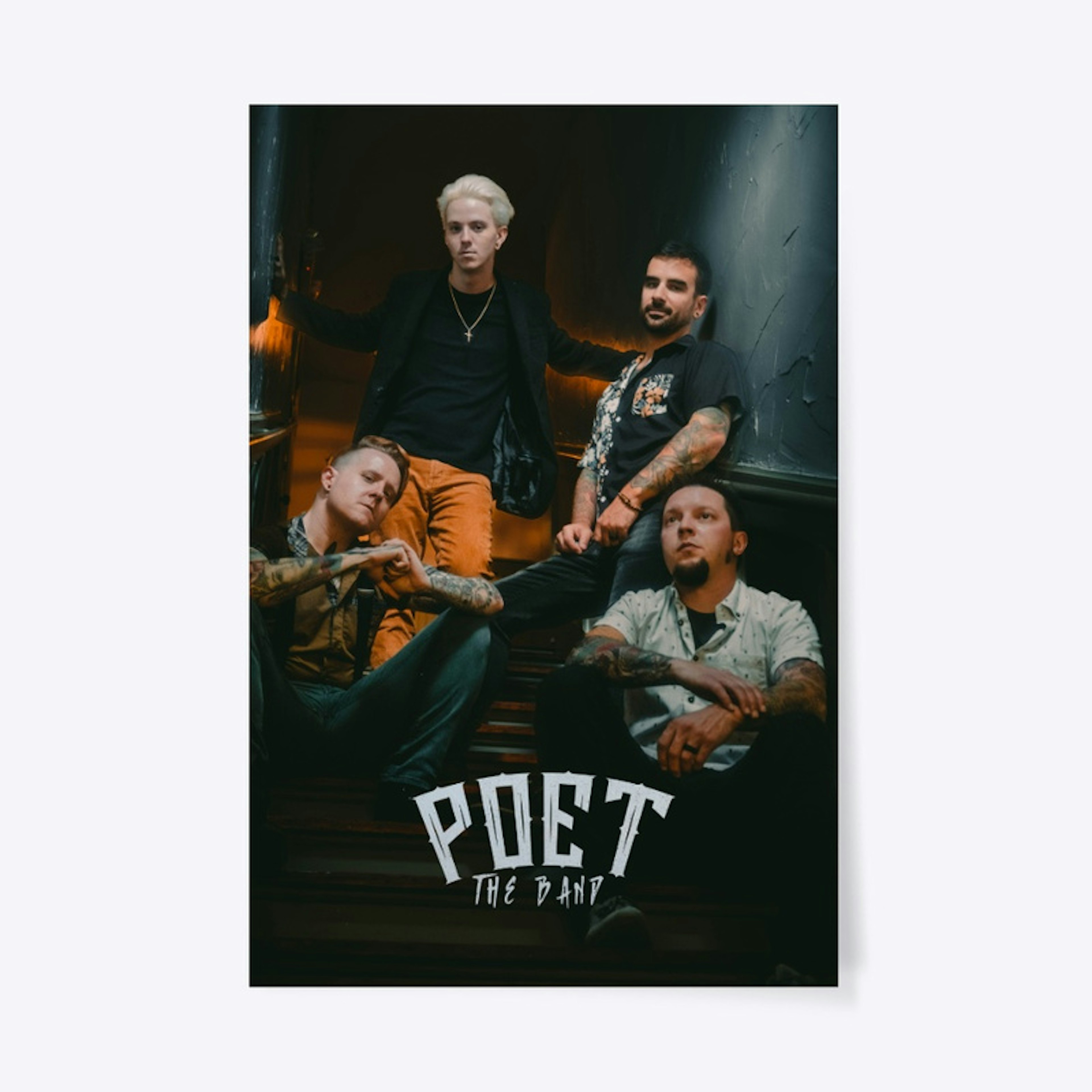 POET the Stairs Poster